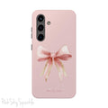 Blush and Gold Coquette Samsung Galaxy Phone Case