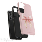 Blush and Gold Coquette Samsung Galaxy Phone Case