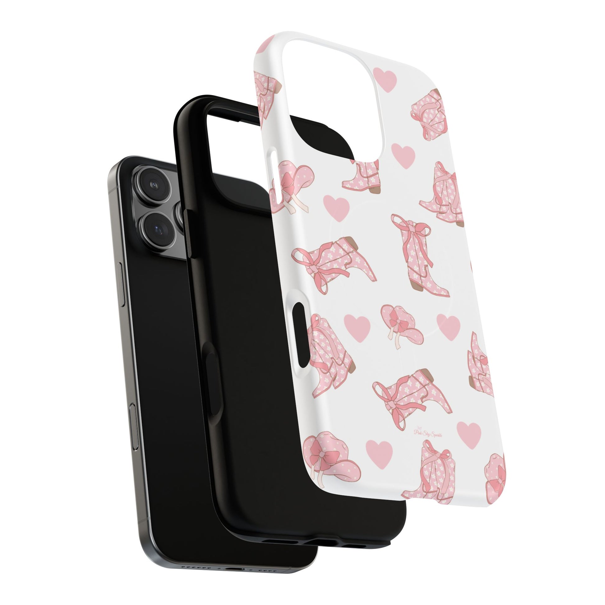 Boots and Hearts Magnetic iPhone Case