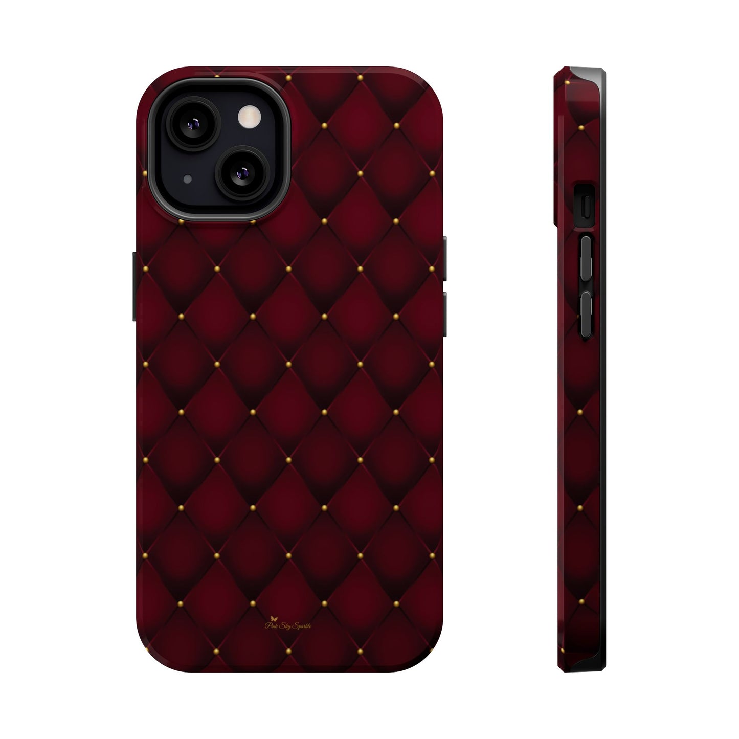 Burgundy Bliss Magnetic iPhone Case