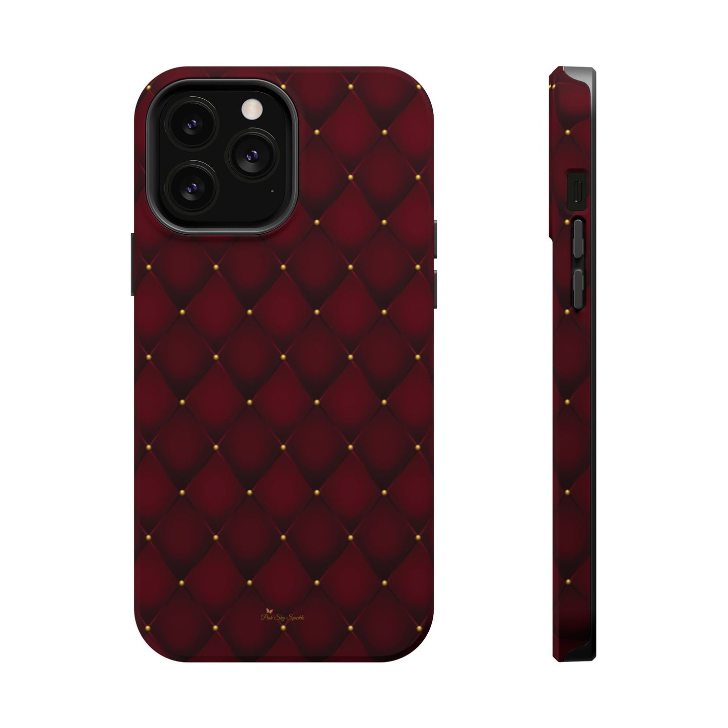 Burgundy Bliss Magnetic iPhone Case