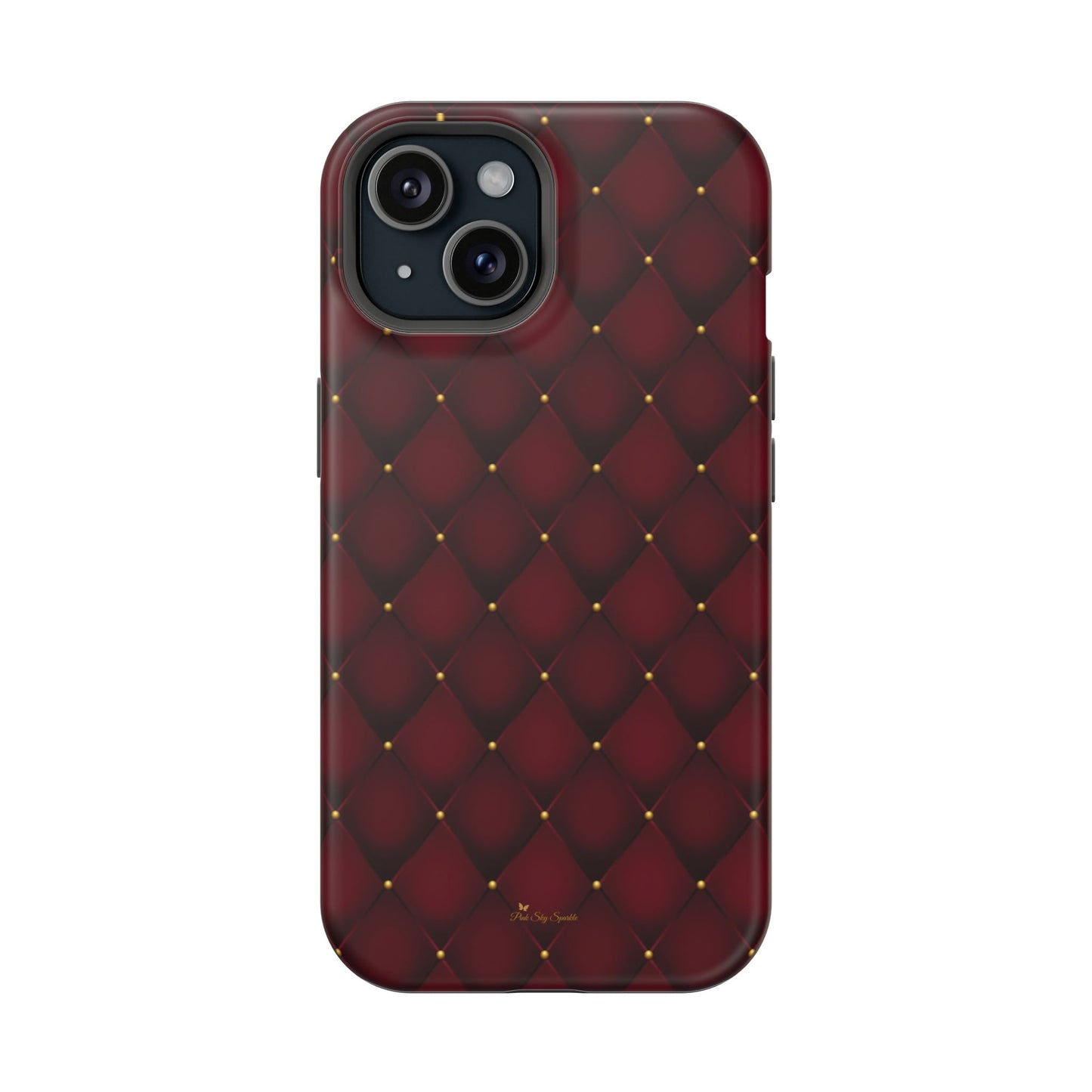 Burgundy Bliss Magnetic iPhone Case