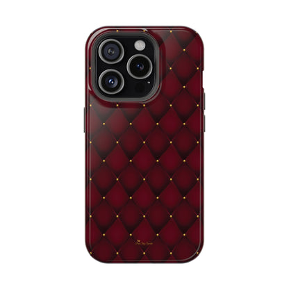 Burgundy Bliss Magnetic iPhone Case