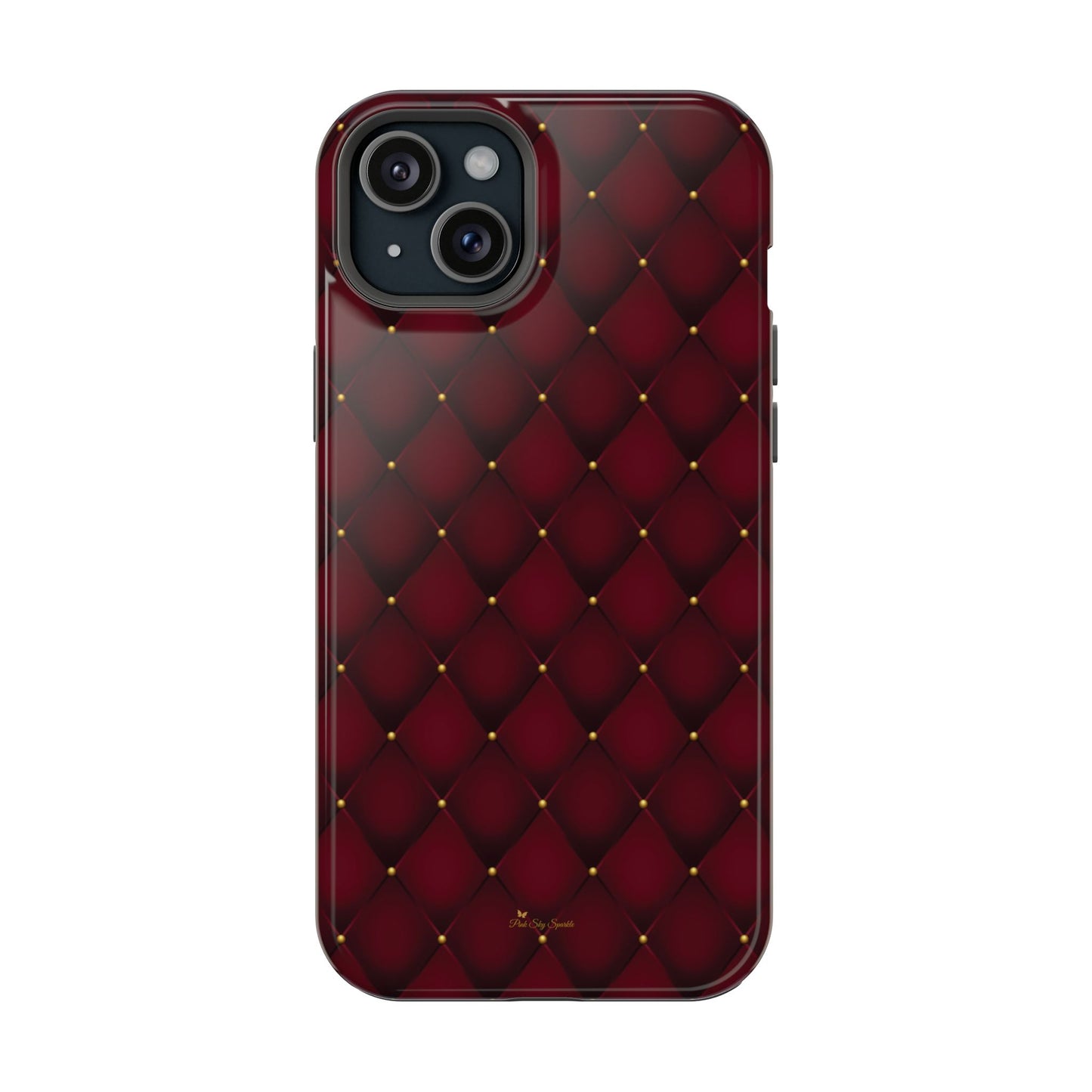 Burgundy Bliss Magnetic iPhone Case