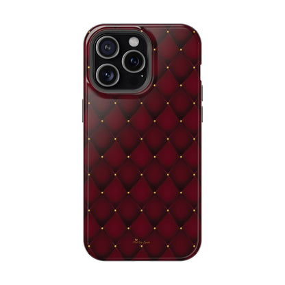 Burgundy Bliss Magnetic iPhone Case