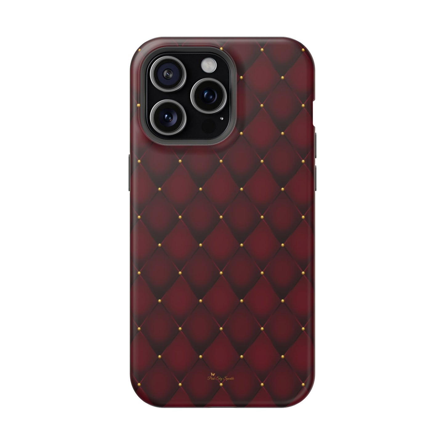 Burgundy Bliss Magnetic iPhone Case