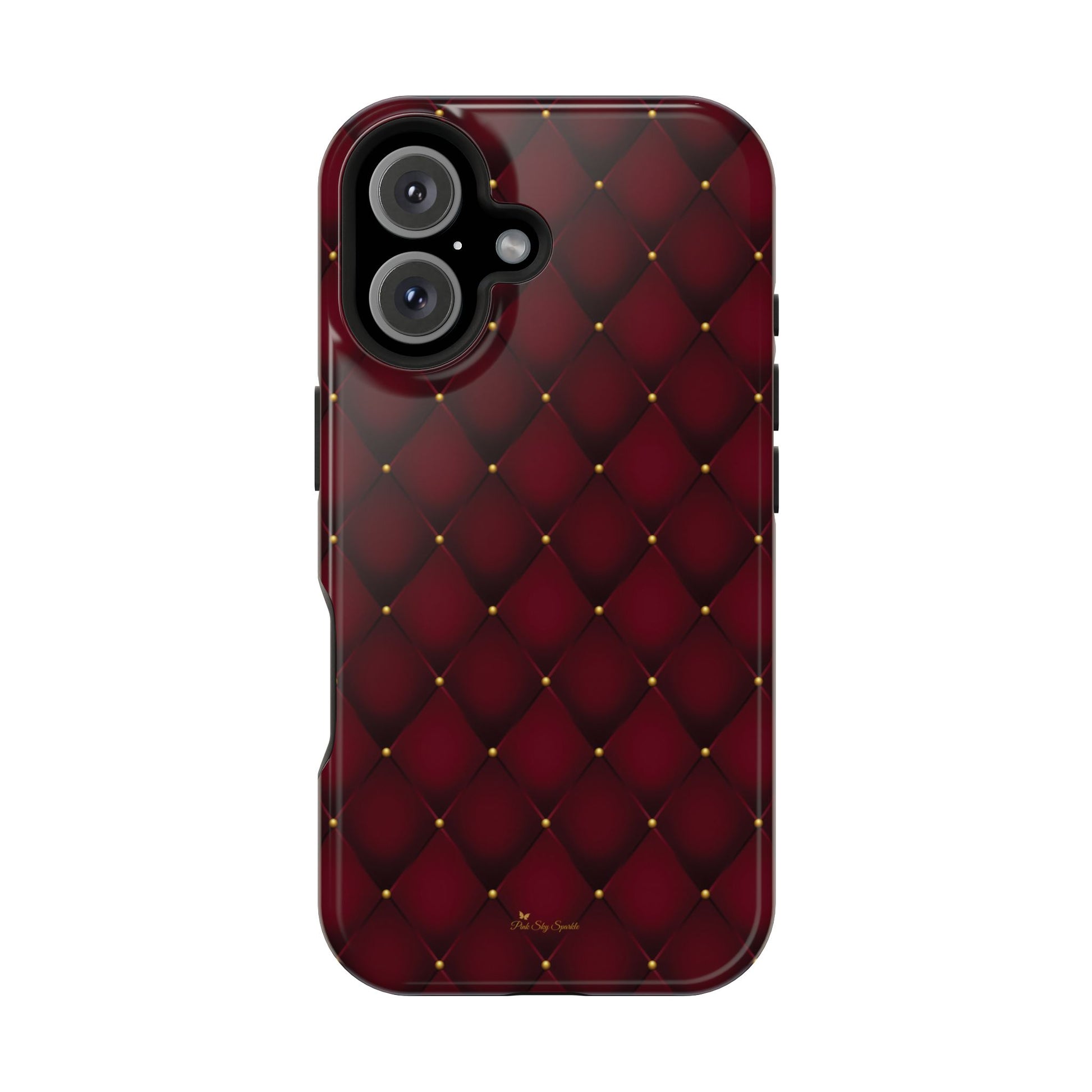 Burgundy Bliss Magnetic iPhone Case