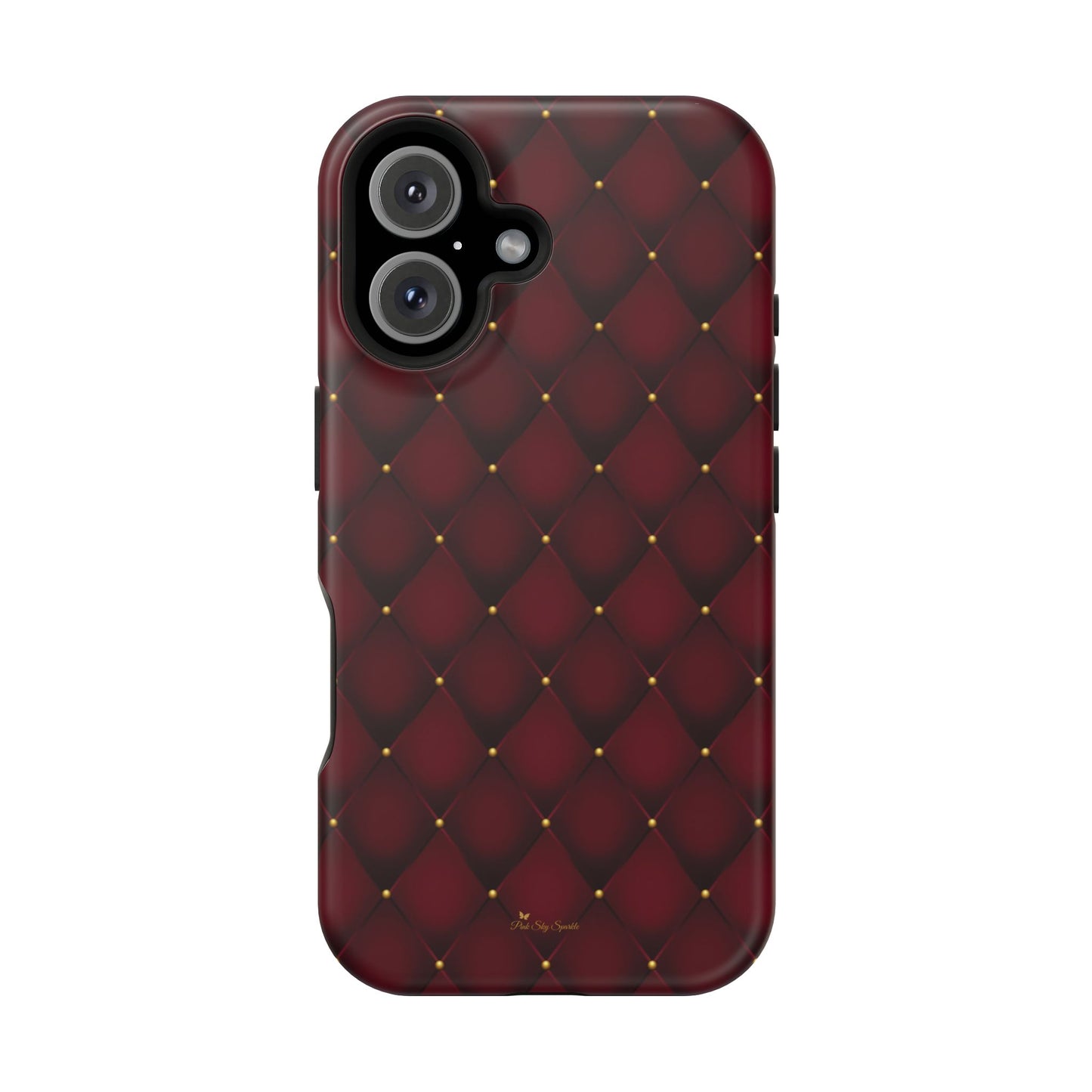 Burgundy Bliss Magnetic iPhone Case