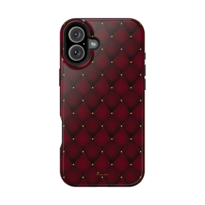 Burgundy Bliss Magnetic iPhone Case