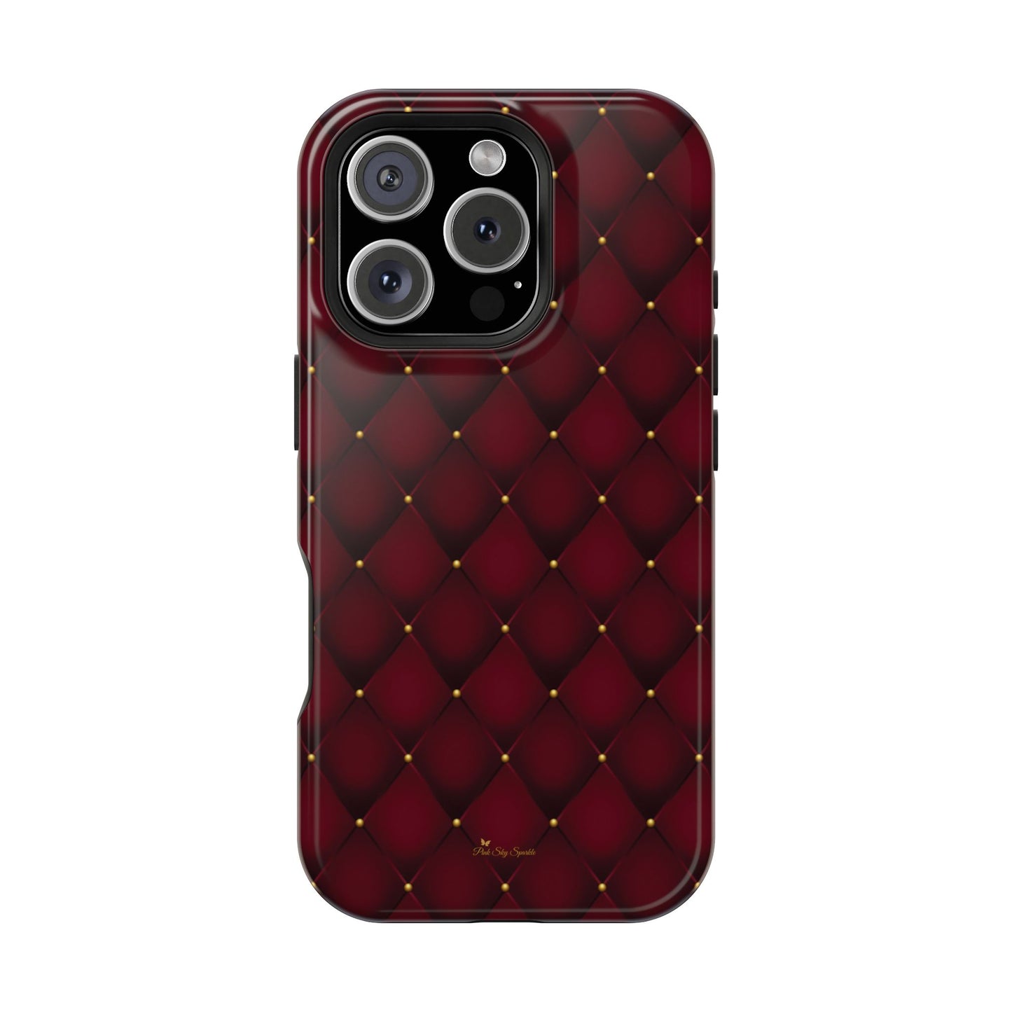 Burgundy Bliss Magnetic iPhone Case