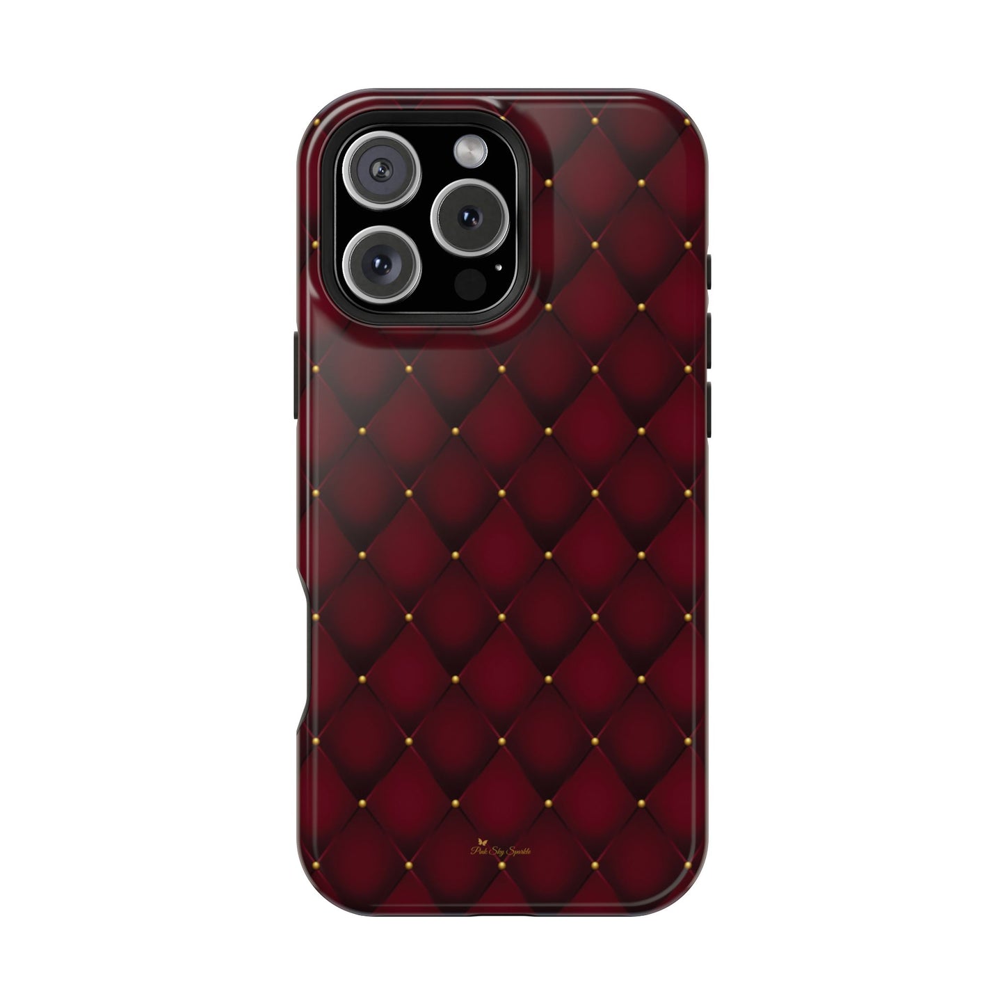 Burgundy Bliss Magnetic iPhone Case