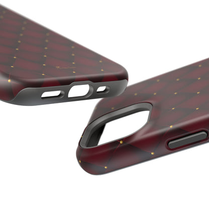 Burgundy Bliss Magnetic iPhone Case