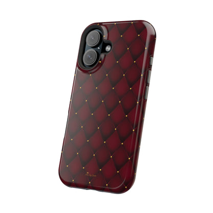 Burgundy Bliss Magnetic iPhone Case