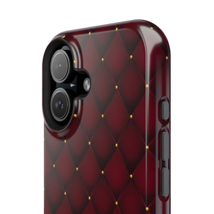 Burgundy Bliss Magnetic iPhone Case