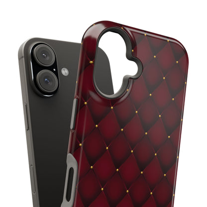 Burgundy Bliss Magnetic iPhone Case