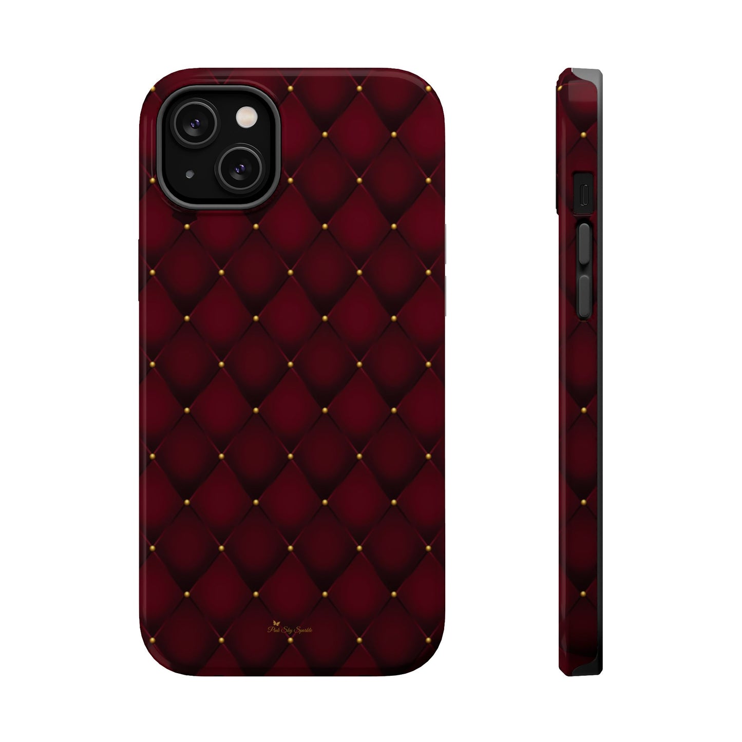 Burgundy Bliss Magnetic iPhone Case