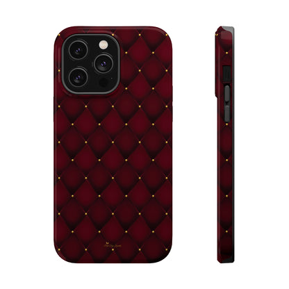 Burgundy Bliss Magnetic iPhone Case