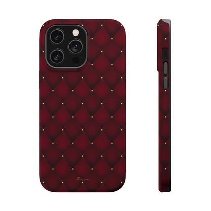 Burgundy Bliss Magnetic iPhone Case