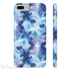 Butterfly Elegance Slim iPhone Case. Enhance your phone's style with the Butterfly Dreams Slim iPhone Case! This case features a sleek, slim design and a beautiful watercolour butterfly pattern.
