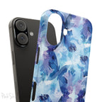 Butterfly Elegance Slim iPhone Case. Enhance your phone's style with the Butterfly Dreams Slim iPhone Case! This case features a sleek, slim design and a beautiful watercolour butterfly pattern.