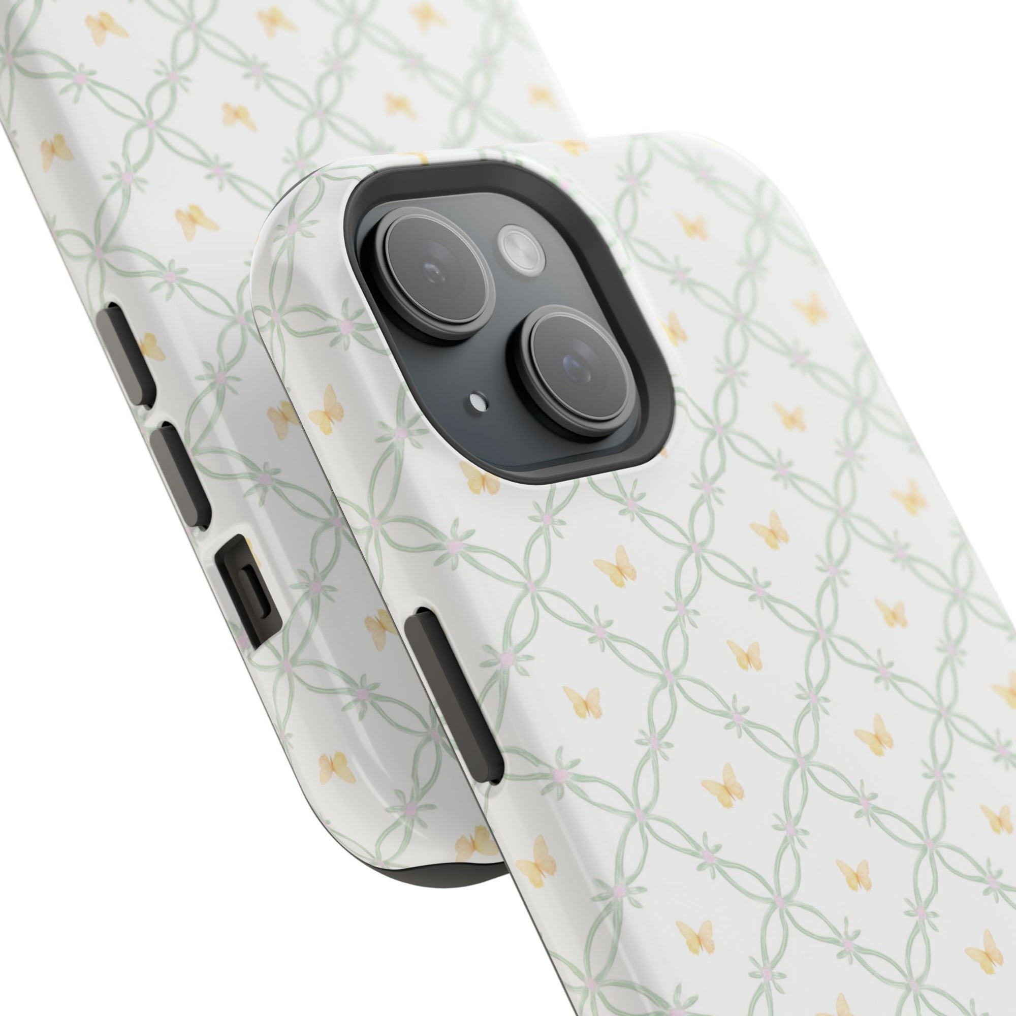 Butterfly Trellis Magnetic iPhone Case