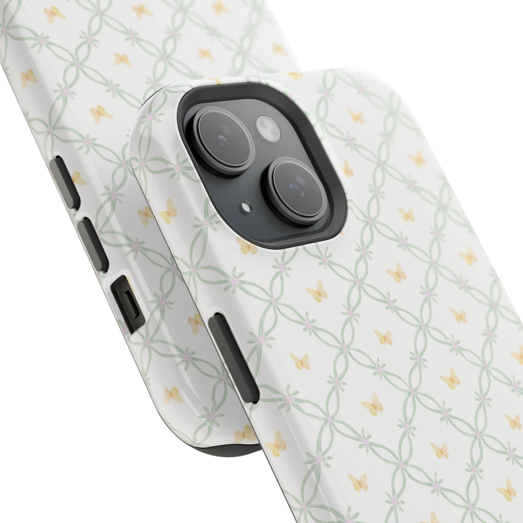 Butterfly Trellis Magnetic iPhone Case