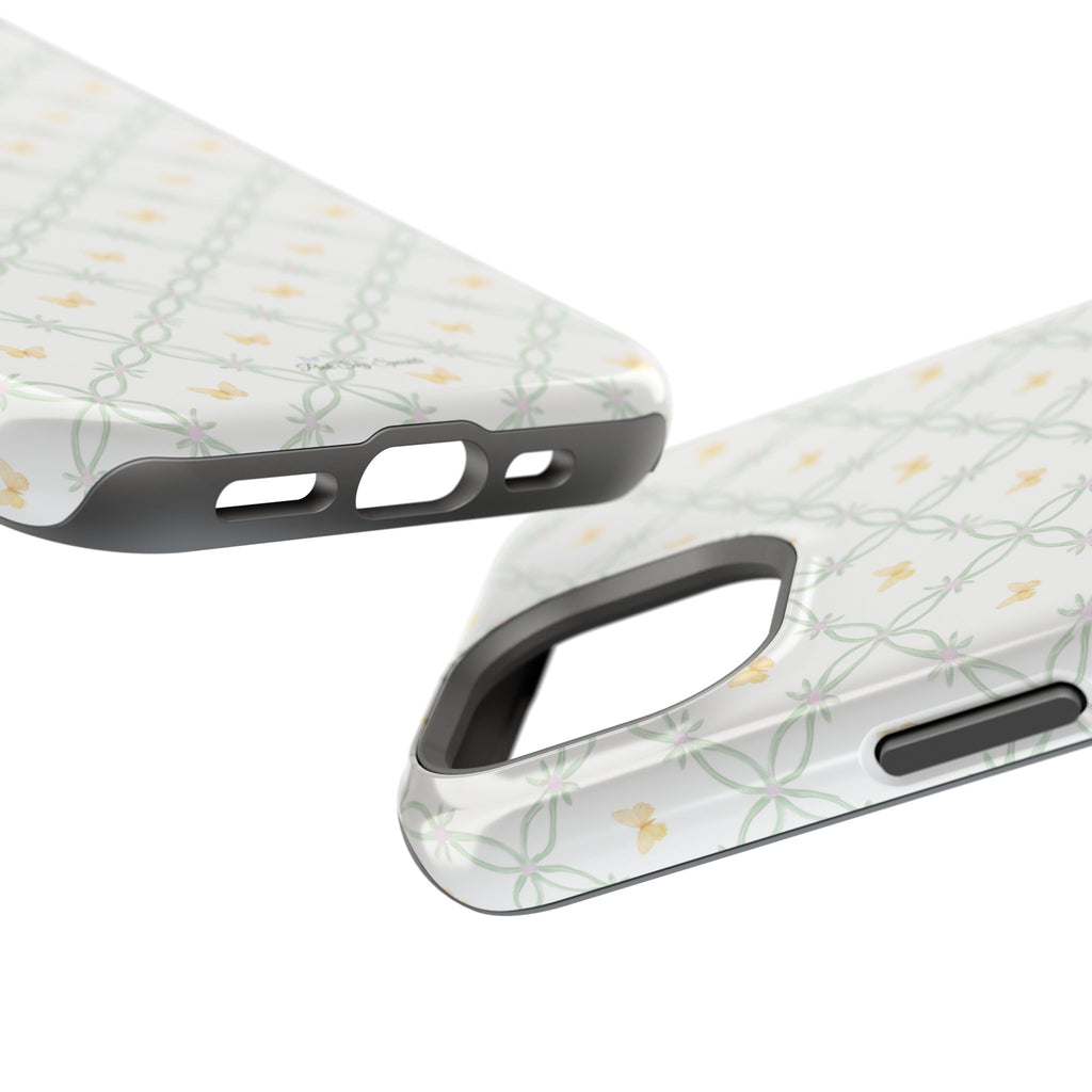 Butterfly Trellis Magnetic iPhone Case