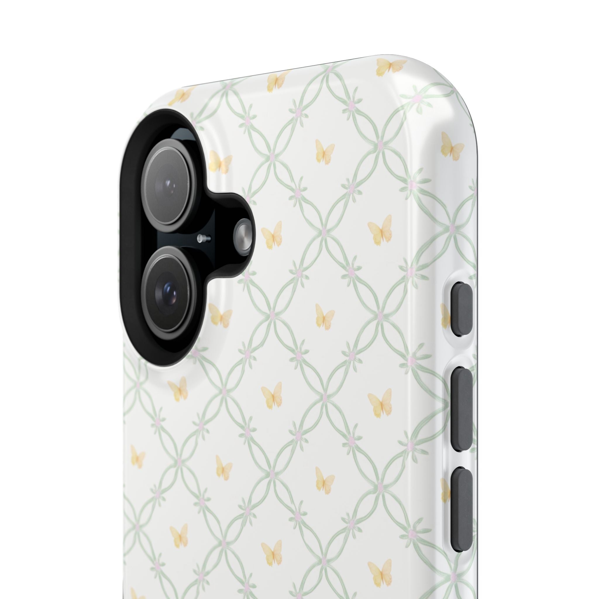 Butterfly Trellis Magnetic iPhone Case
