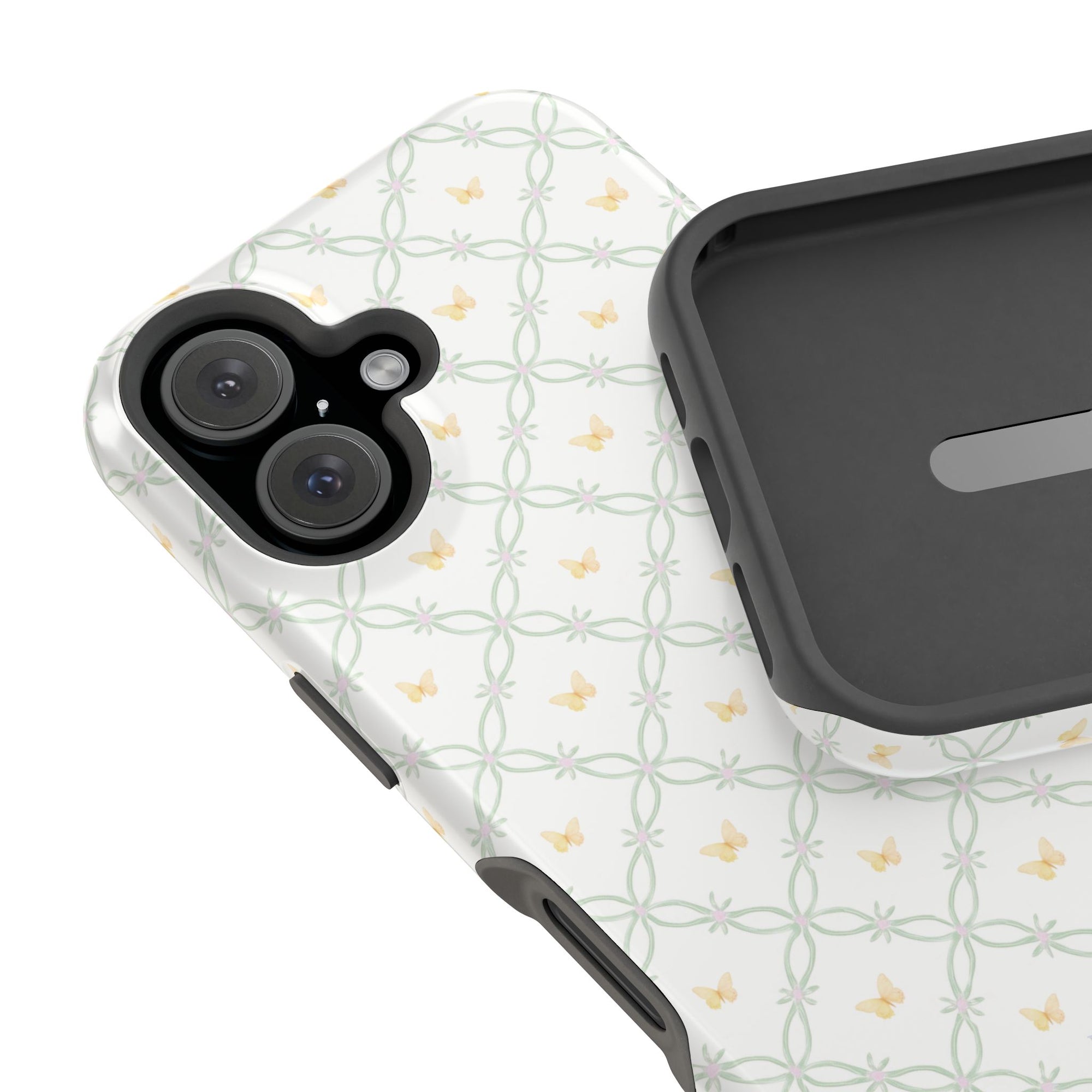 Butterfly Trellis Magnetic iPhone Case