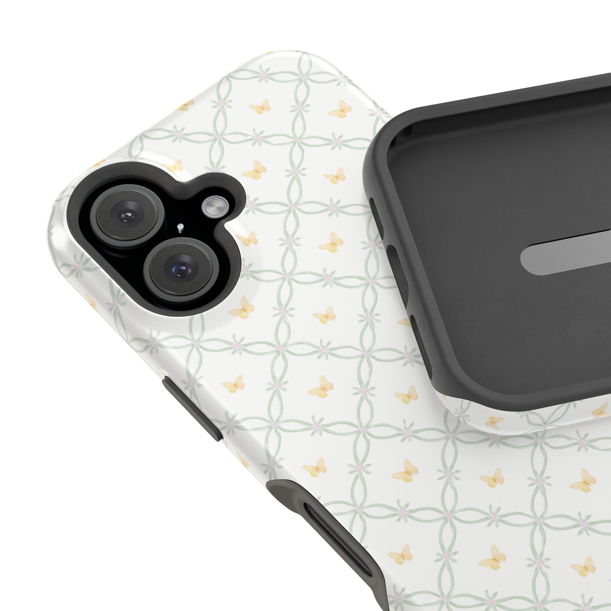 Butterfly Trellis Magnetic iPhone Case