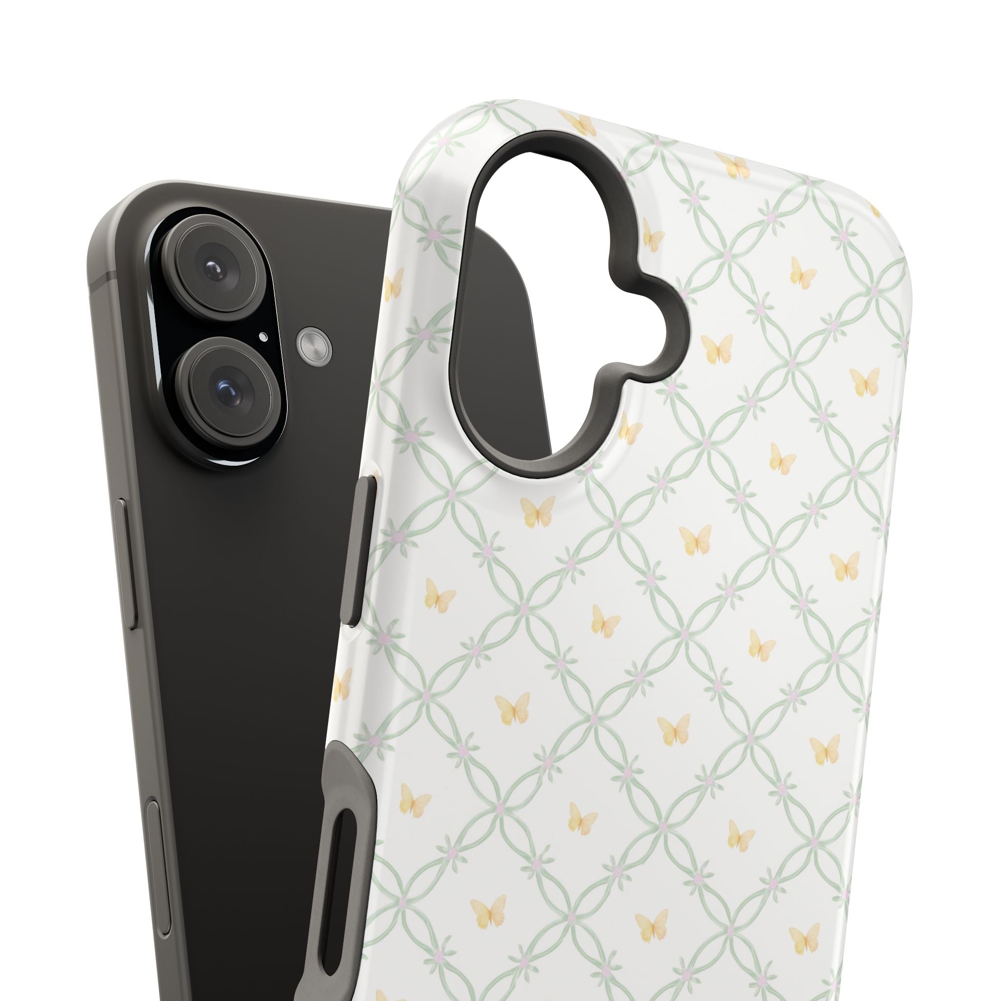 Butterfly Trellis Magnetic iPhone Case