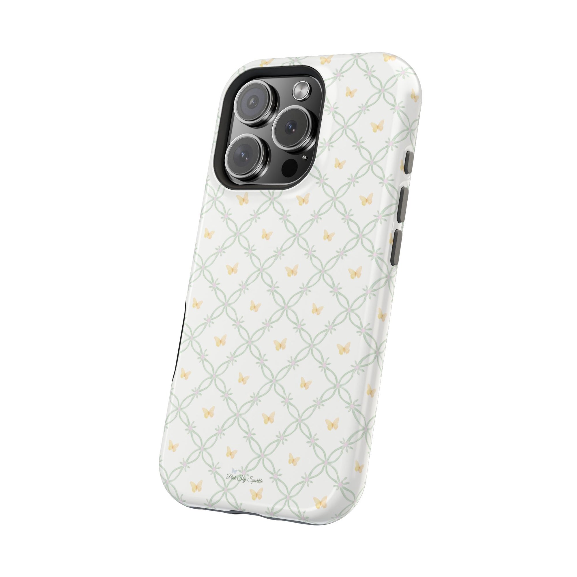 Butterfly Trellis Magnetic iPhone Case