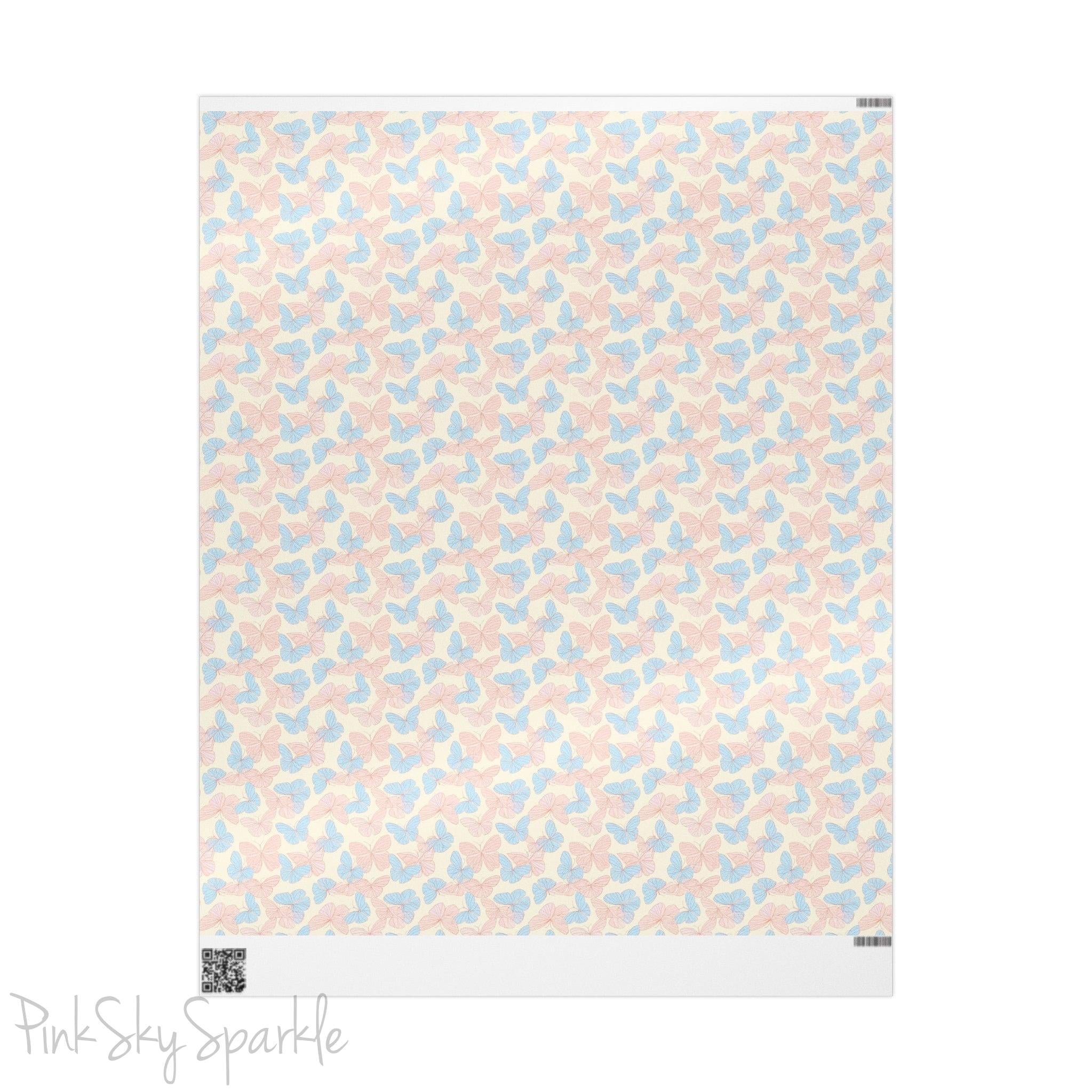 Butterfly Wrapping Paper