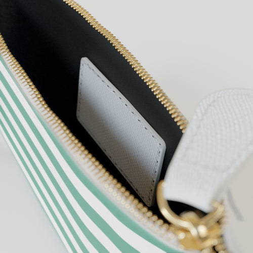 Cabana Mint Mini Clutch Bag