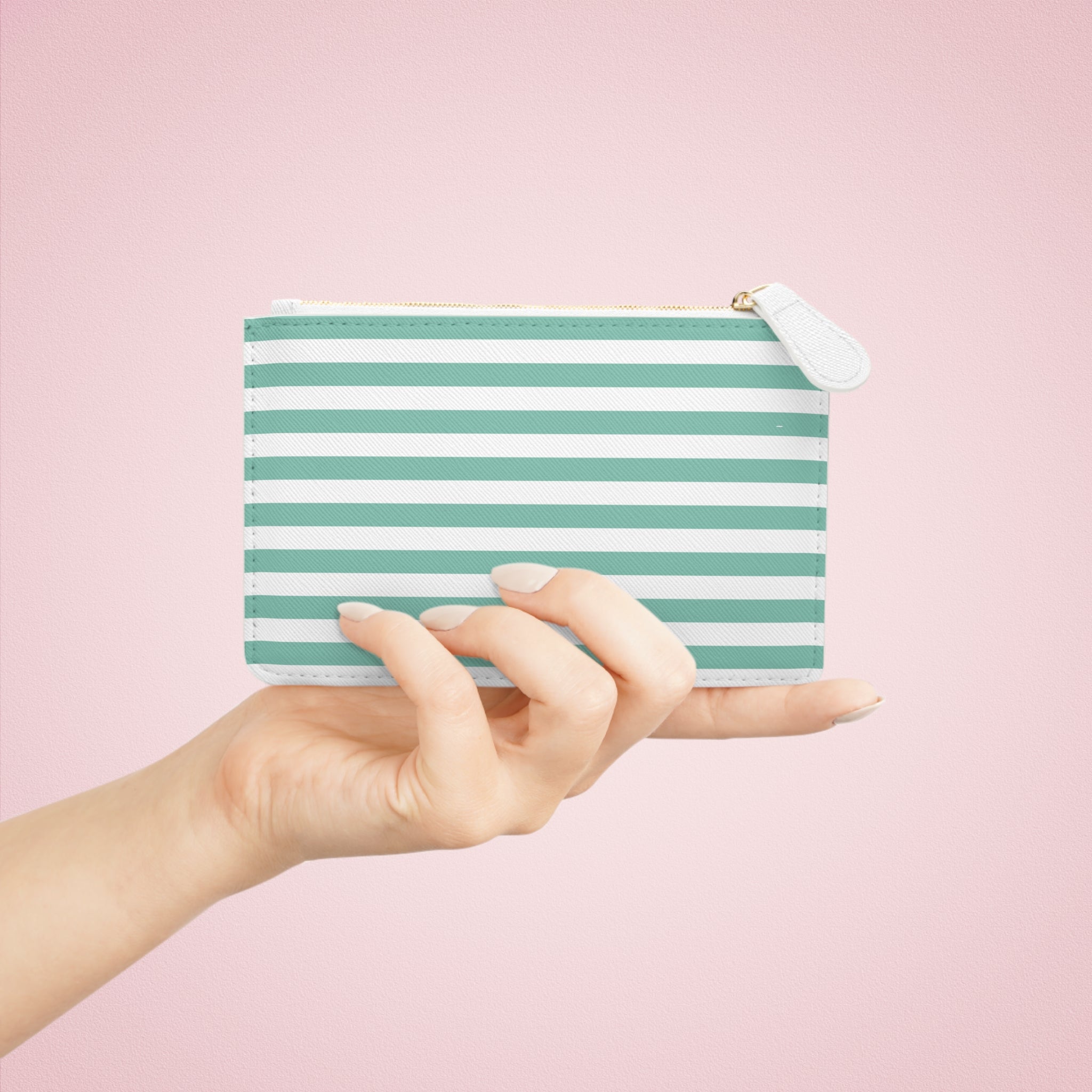 Cabana Mint Mini Clutch Bag