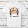 Campfire Dreams and Summer Memories Unisex Garment-Dyed T-shirt. Escape to the great outdoors with our Campfire Dreams and Summer Memories Garment-Dyed T-shirt. Made from soft, high-quality fabric, this shirt is perfect for cozy nights by the fire or creating unforgettable summer memories. Featuring the graphics of a scenery of a sunset, trees, patio lights, a fire pit and two wood chairs.