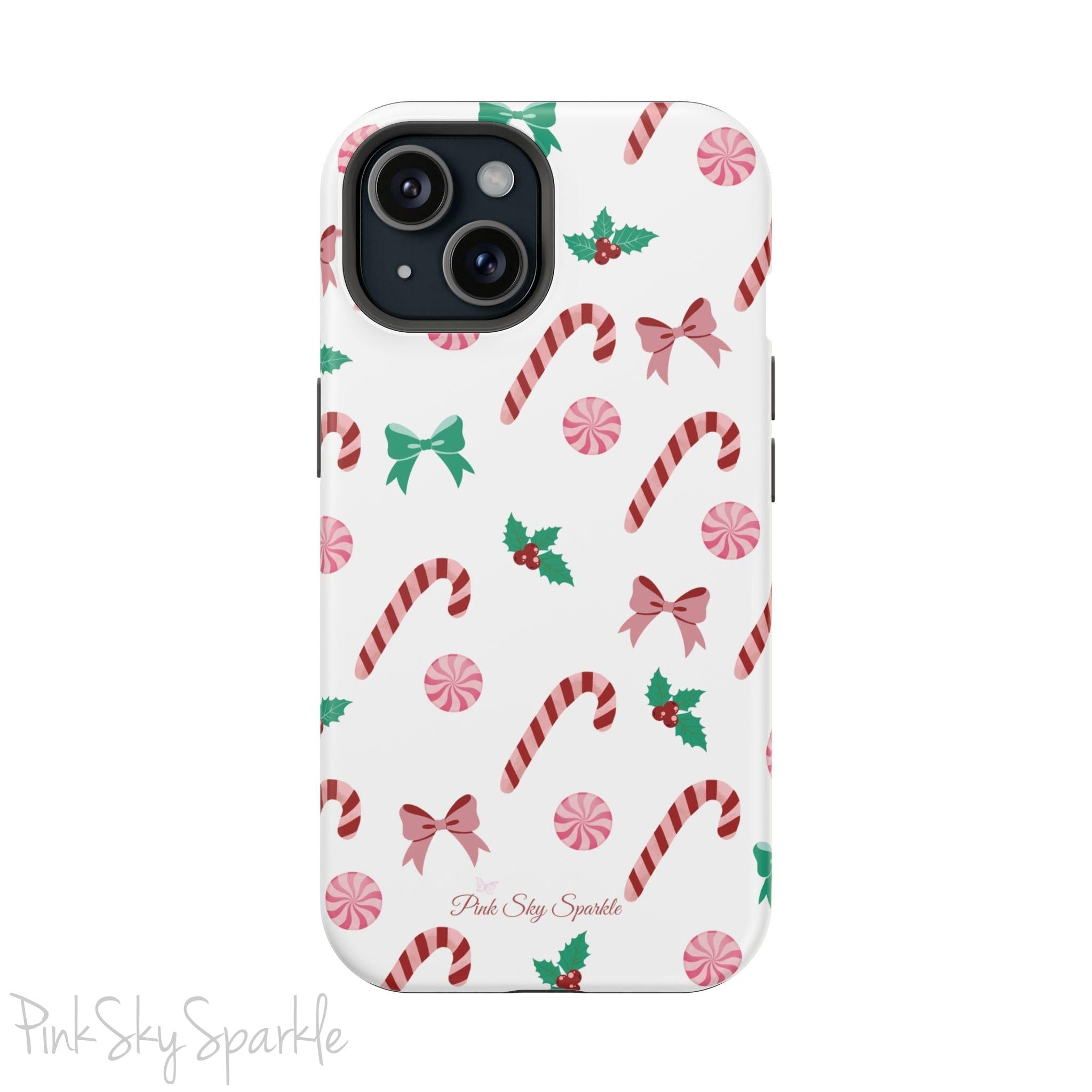 Candy Cane Lane Magnetic iPhone Case