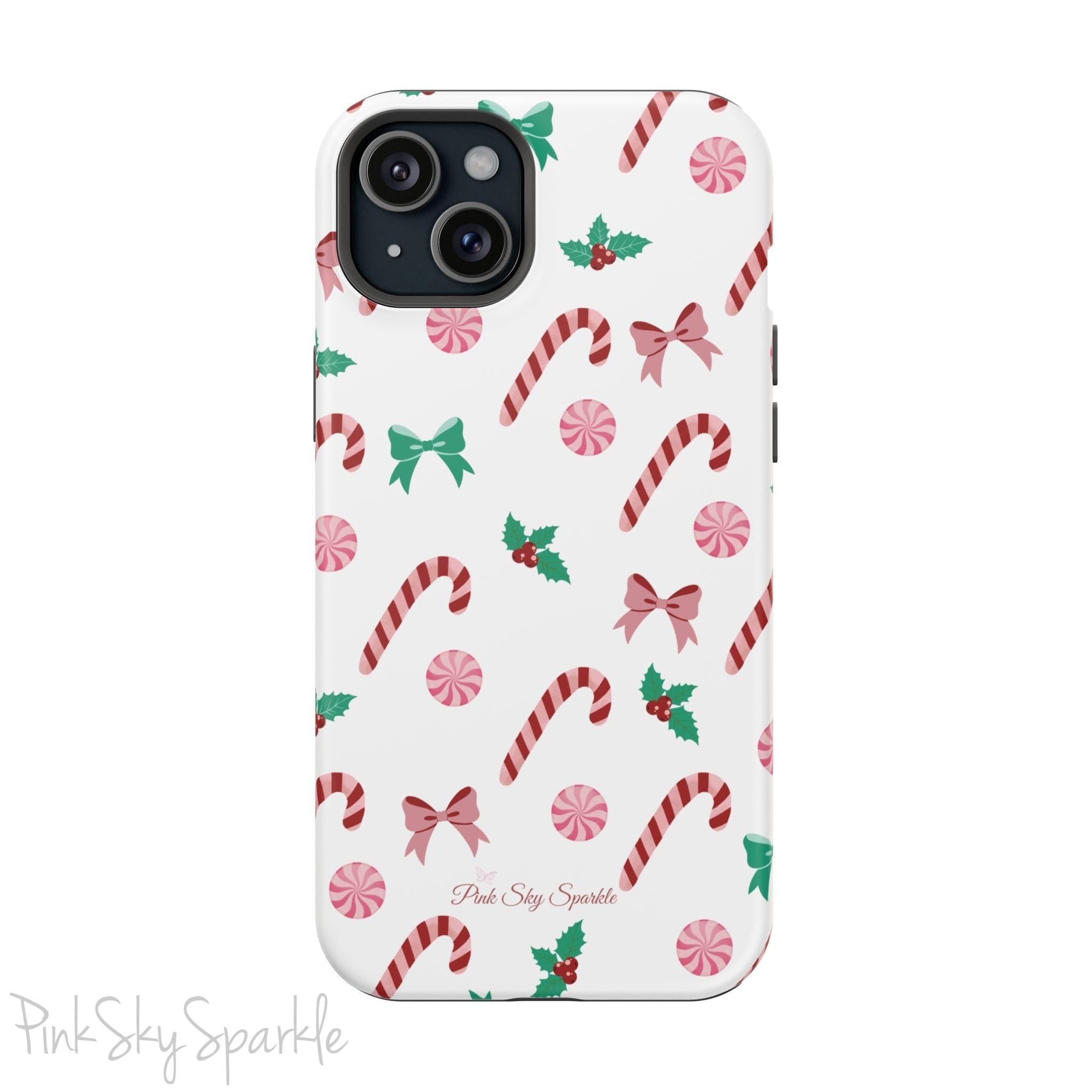 Candy Cane Lane Magnetic iPhone Case