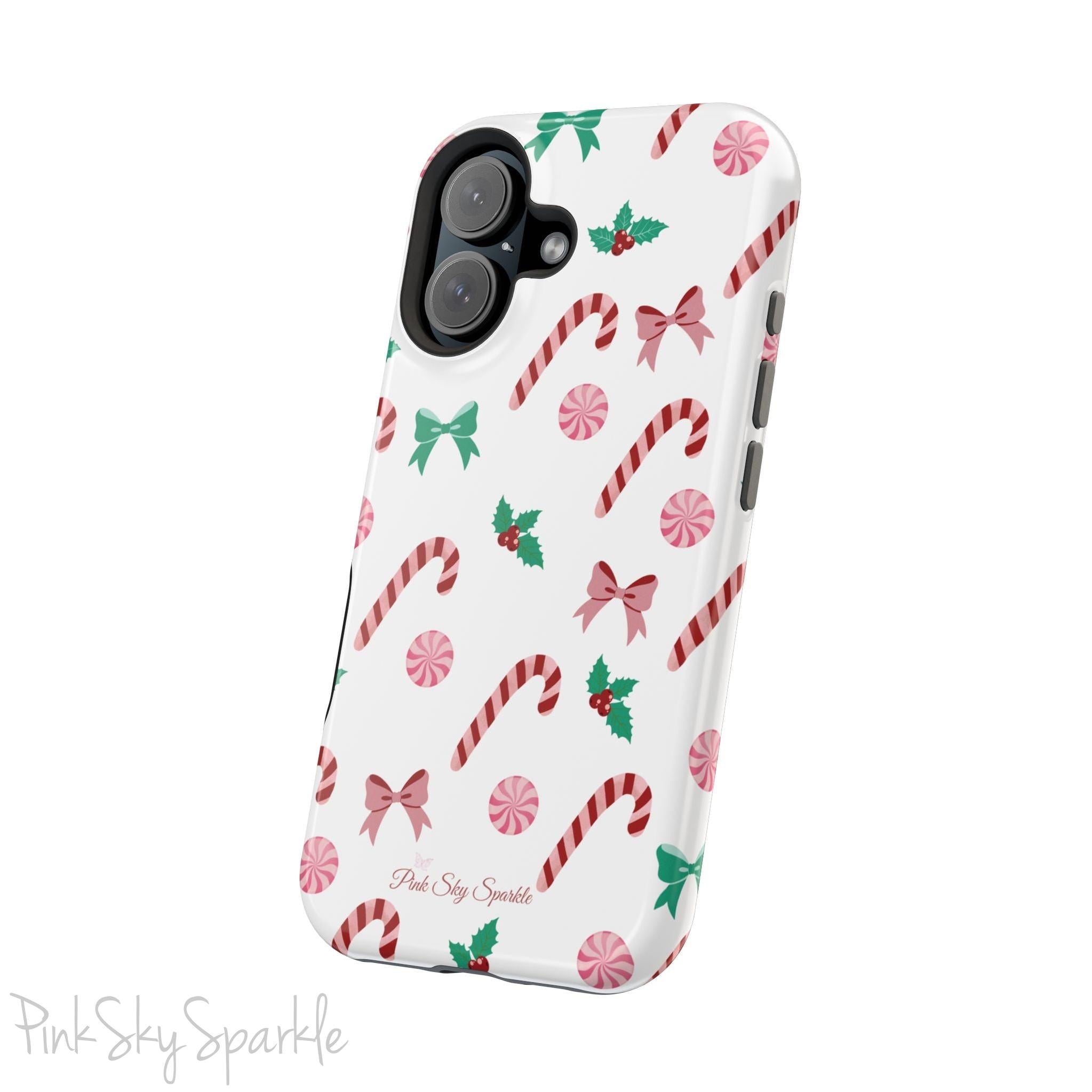 Candy Cane Lane Magnetic iPhone Case