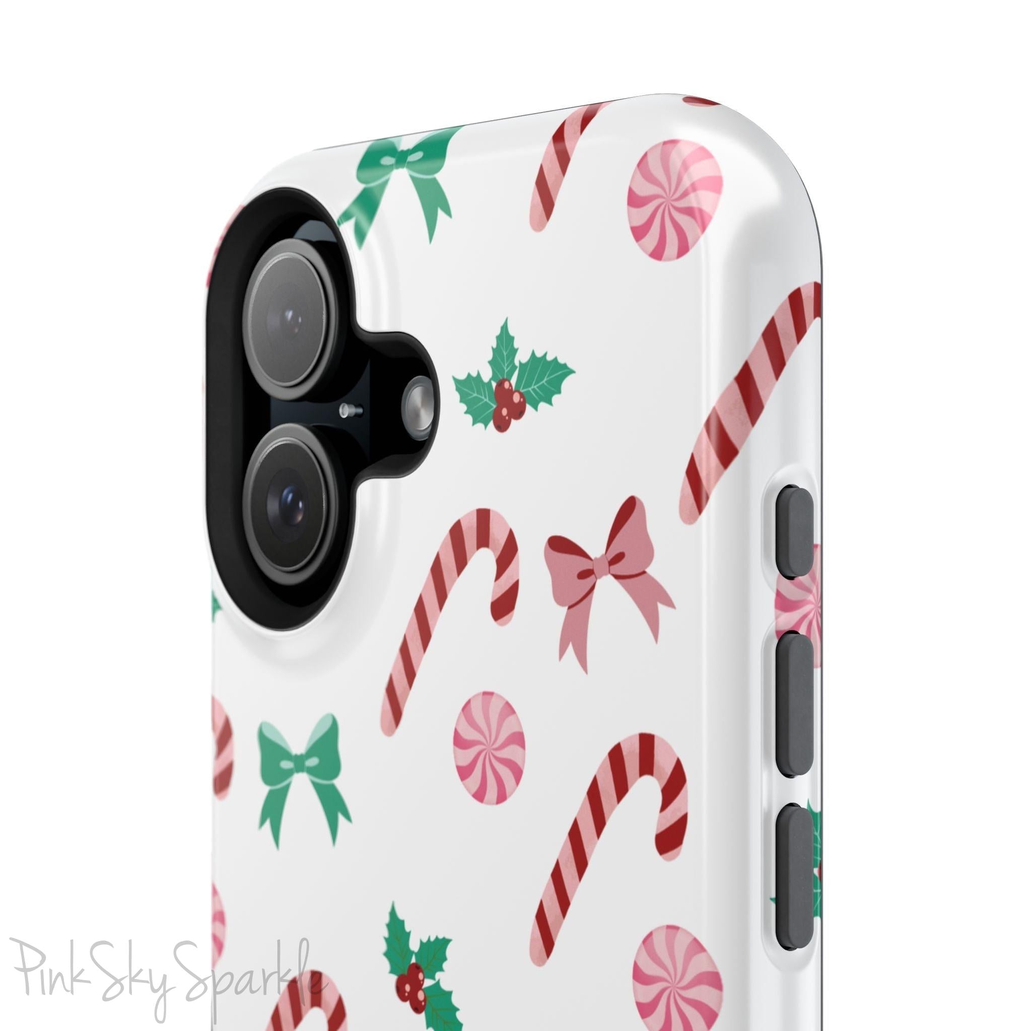 Candy Cane Lane Magnetic iPhone Case