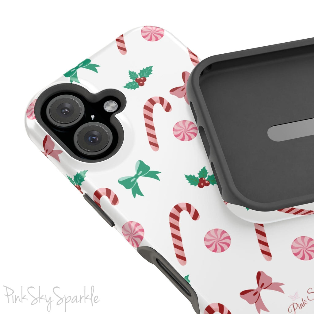 Candy Cane Lane Magnetic iPhone Case