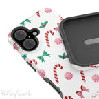 Candy Cane Lane Magnetic iPhone Case