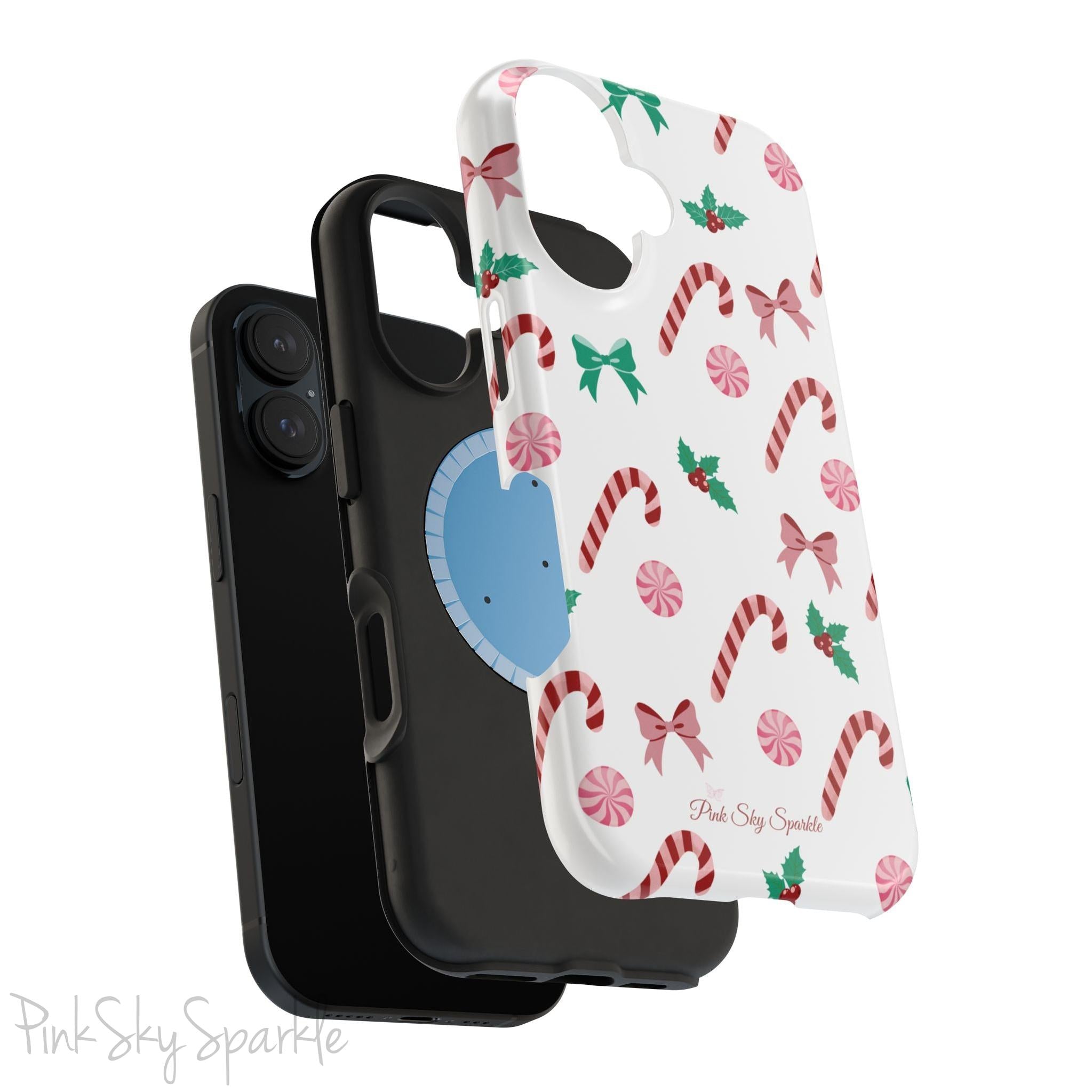 Candy Cane Lane Magnetic iPhone Case