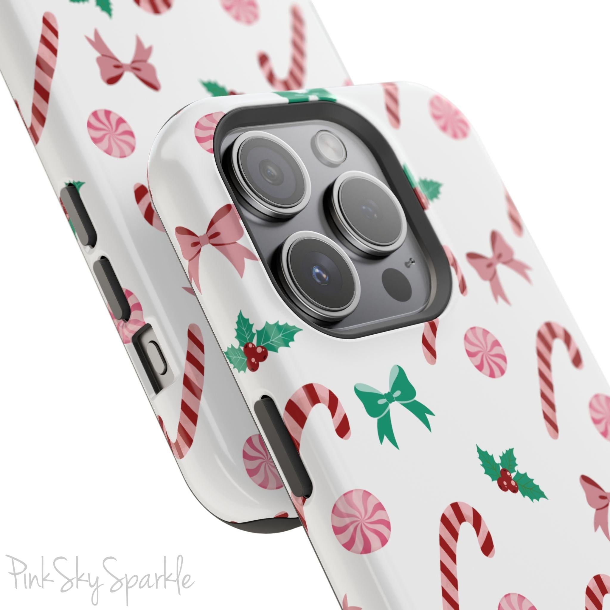 Candy Cane Lane Magnetic iPhone Case