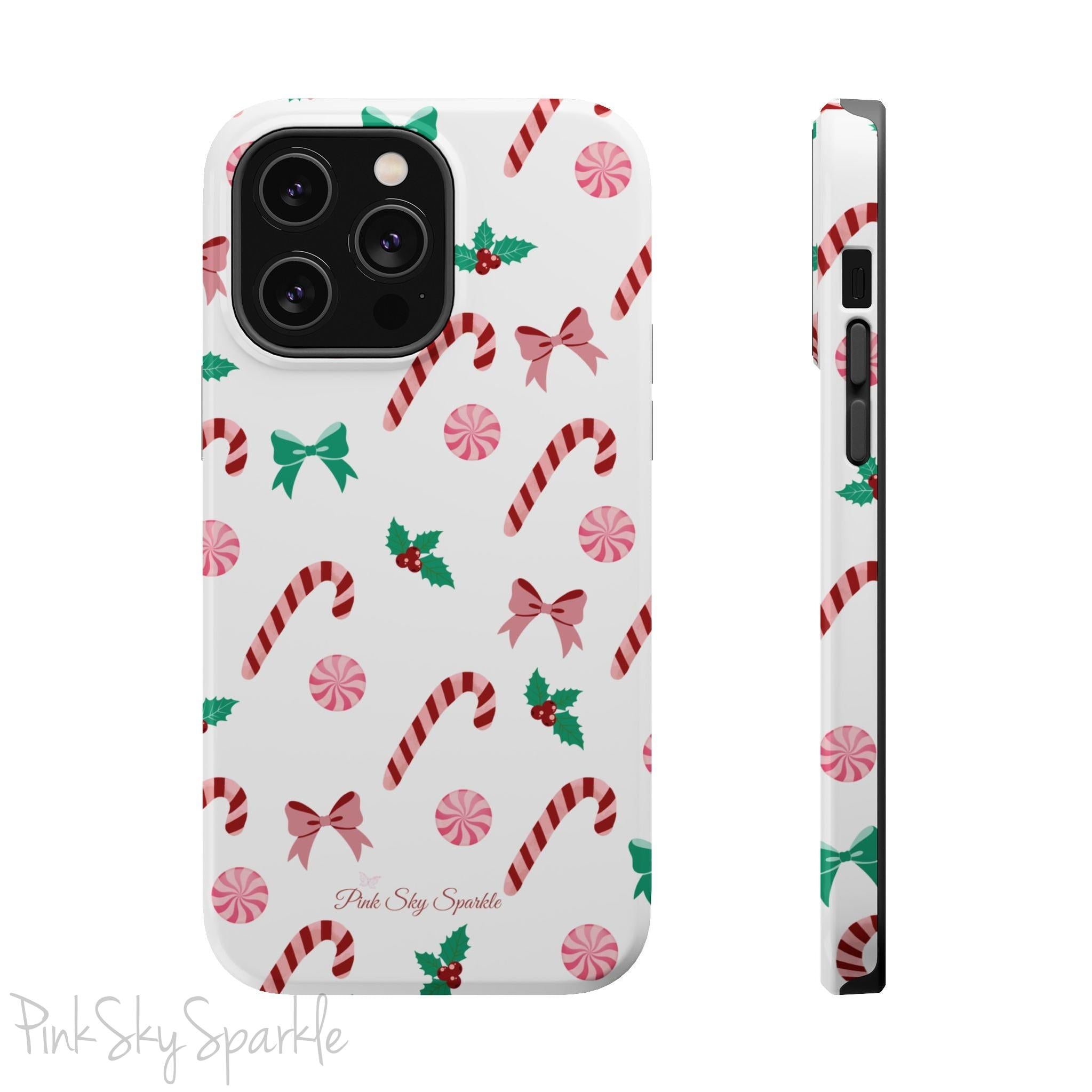 Candy Cane Lane Magnetic iPhone Case