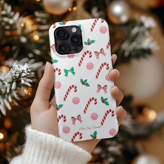 Candy Cane Lane Magnetic iPhone Case