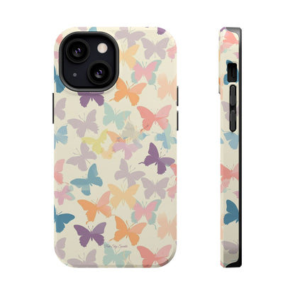 Catch Me Butterfly Magnetic iPhone Case