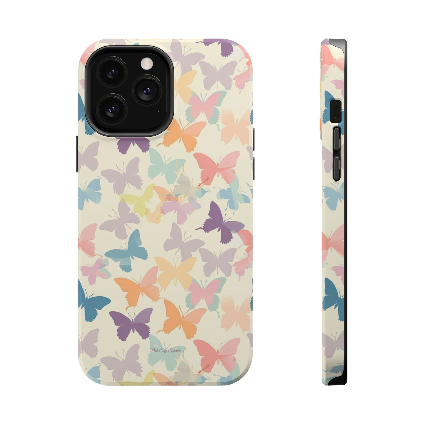 Catch Me Butterfly Magnetic iPhone Case