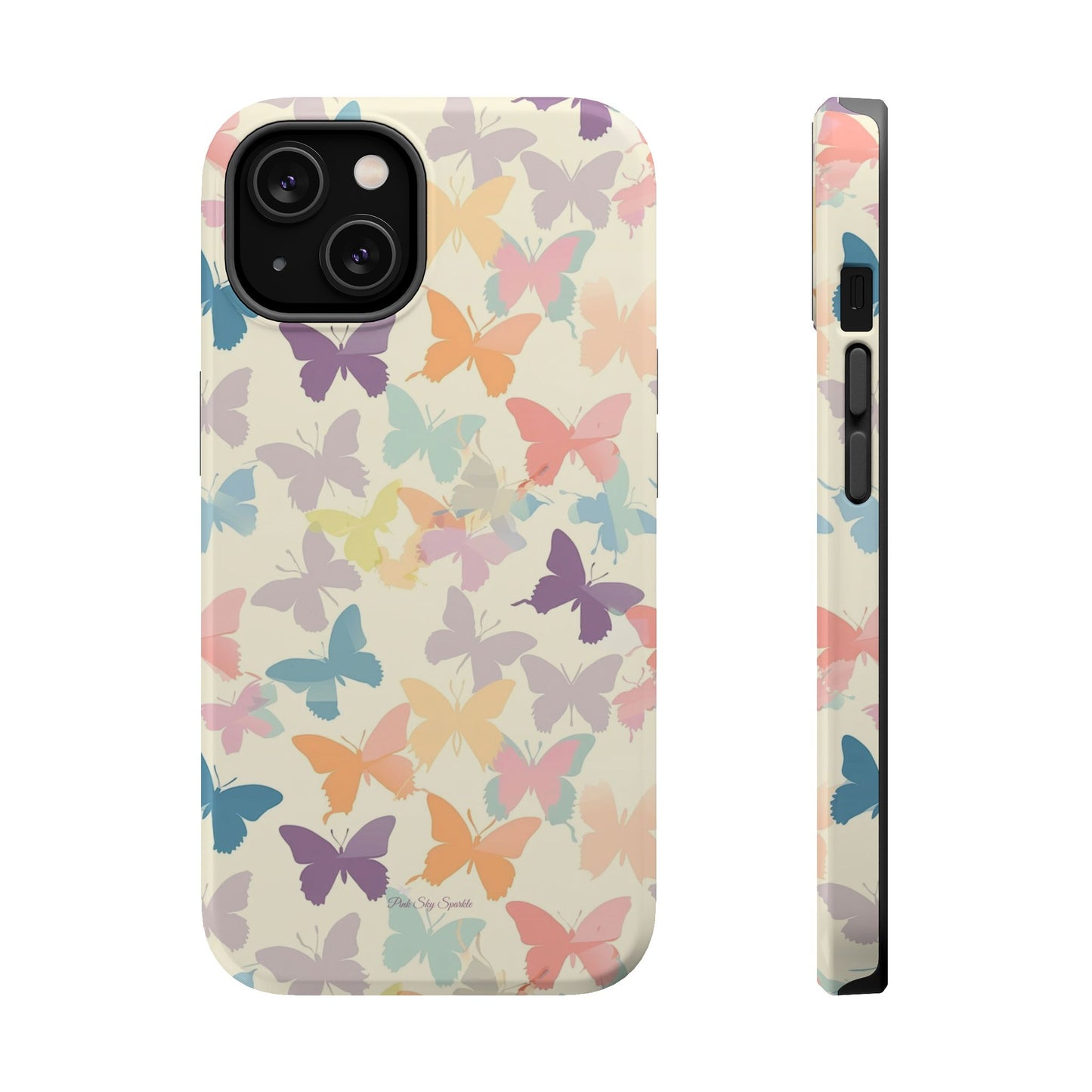 Catch Me Butterfly Magnetic iPhone Case