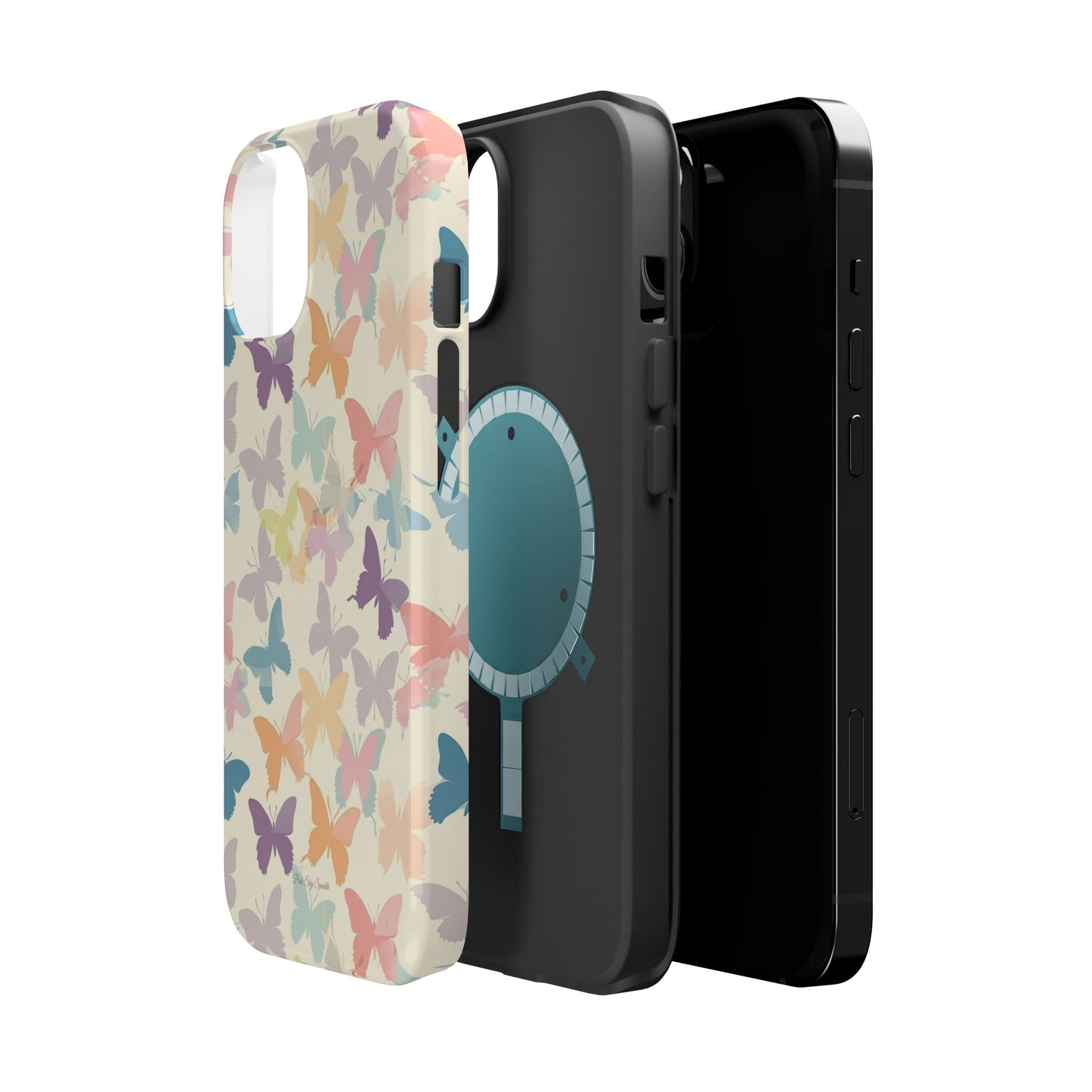 Catch Me Butterfly Magnetic iPhone Case